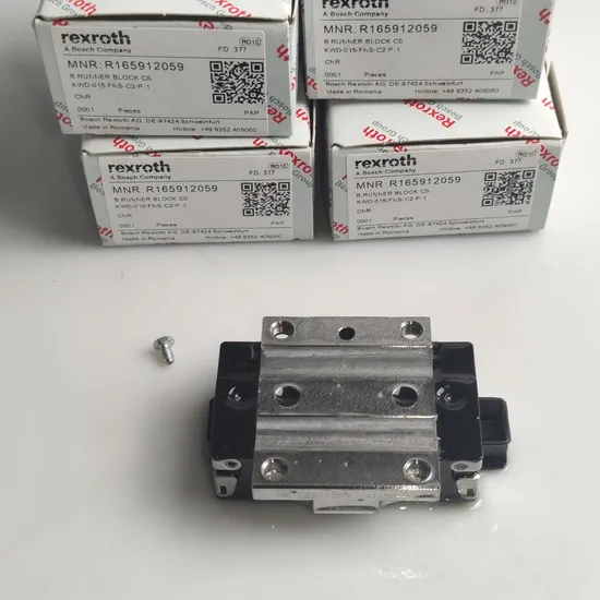 Rexroth high-end R165912059 Precision Linear Rails Slides Guide Bearing